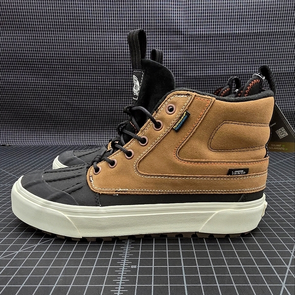 VANS SK8-HI DEL PATO MTE-2 - BLACK/ KHAKI - Picture 6 of 12